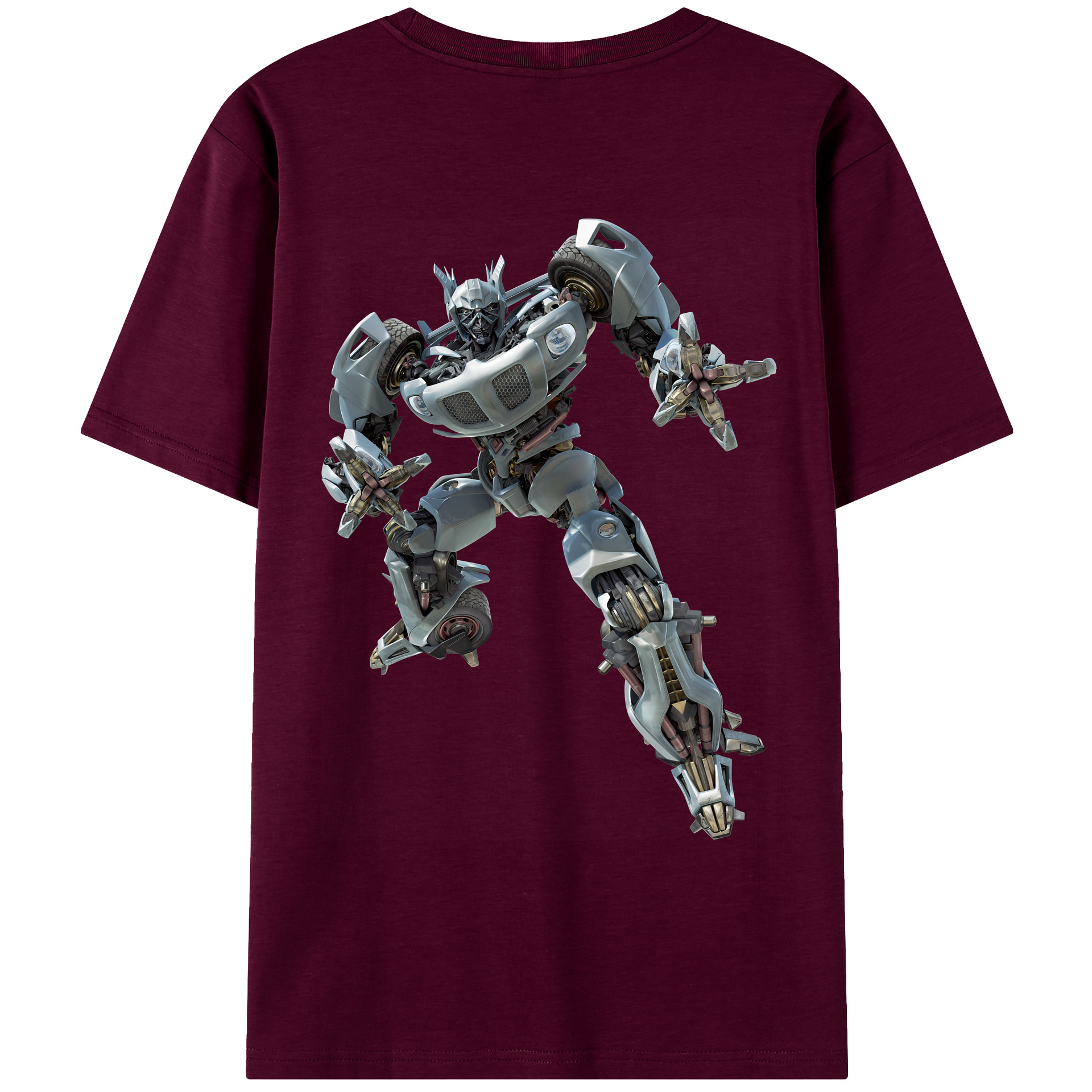 （画像用） Transformers トランスフォーマー レディース半袖Tシャツ(バックプリント)